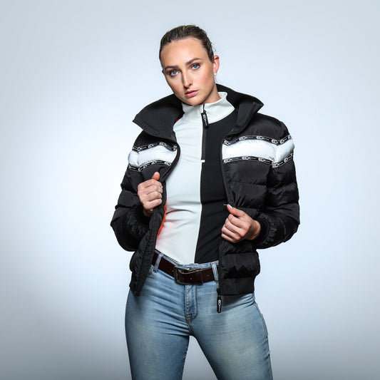 Women Short Jacket zwart