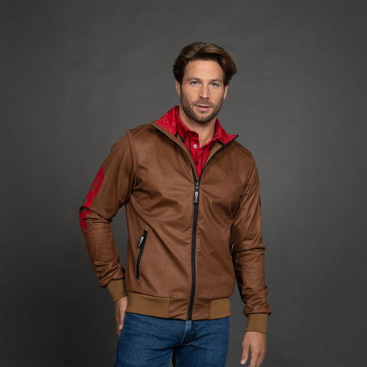 Men Softshell Jacket bruin