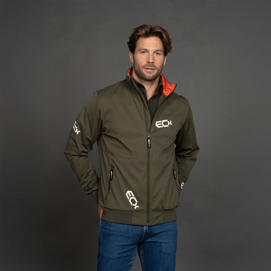 Men Softshell Jacket groen