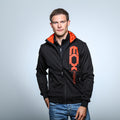 Men Softshell Jacket zwart