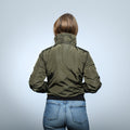 Women Bomber Jacket groen