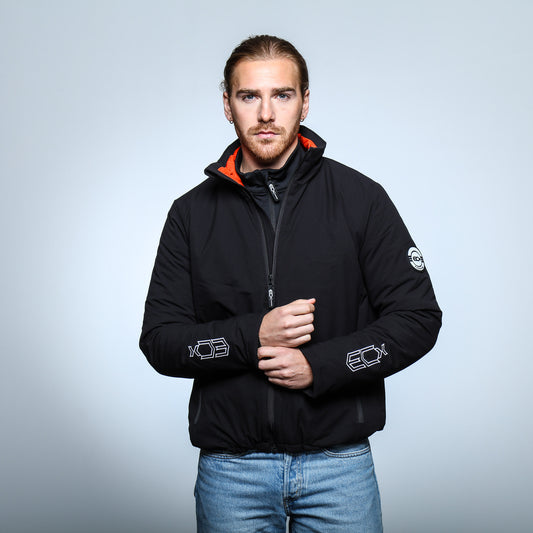 Men Outdoor Jacket zwart