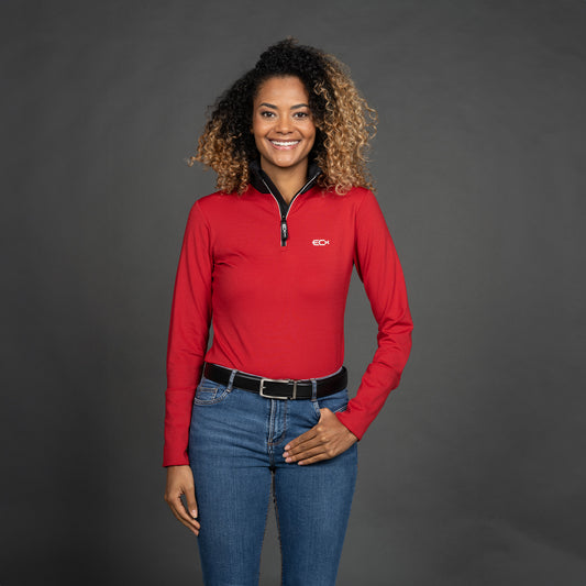 Women Performance Shirt rood