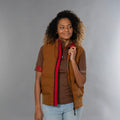 Women Bodywarmer bruin