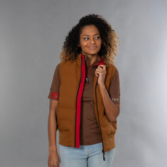 Women Bodywarmer bruin