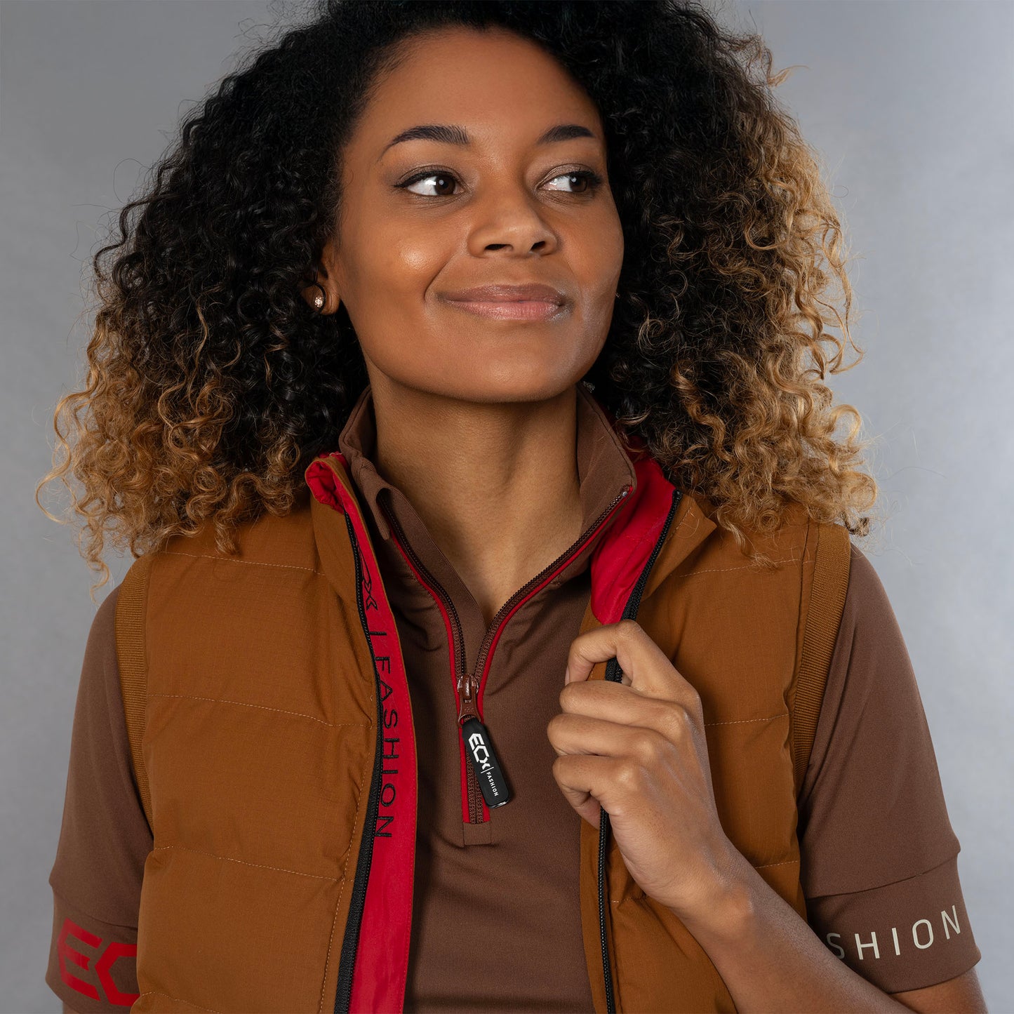 Women Bodywarmer bruin