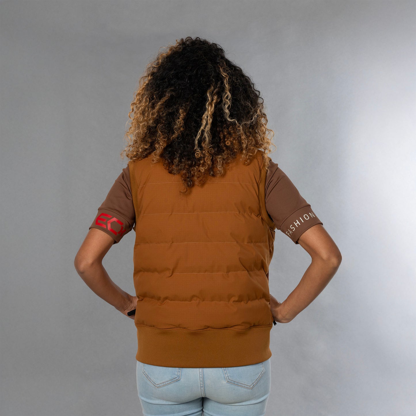 Women Bodywarmer bruin