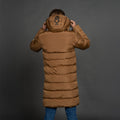 Men Long Jacket bruin