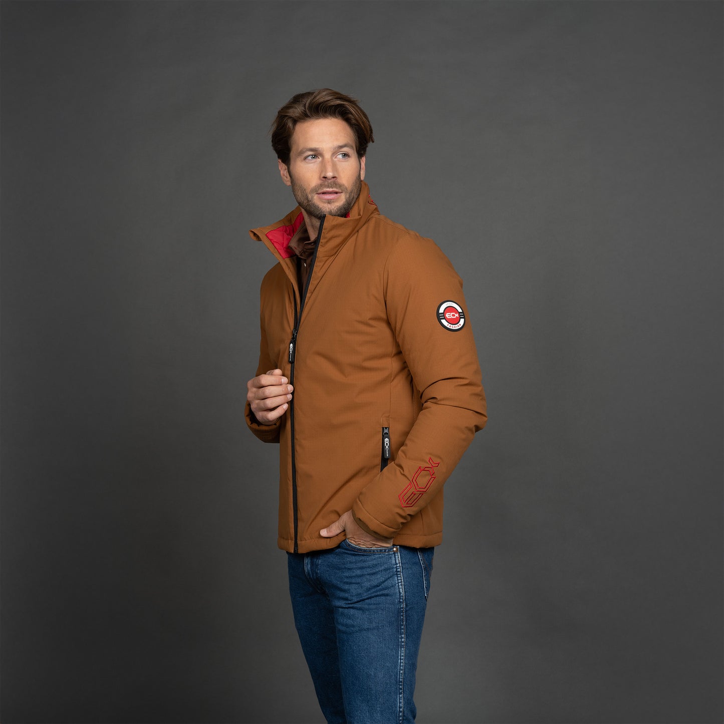 Men Outdoor Jacket bruin