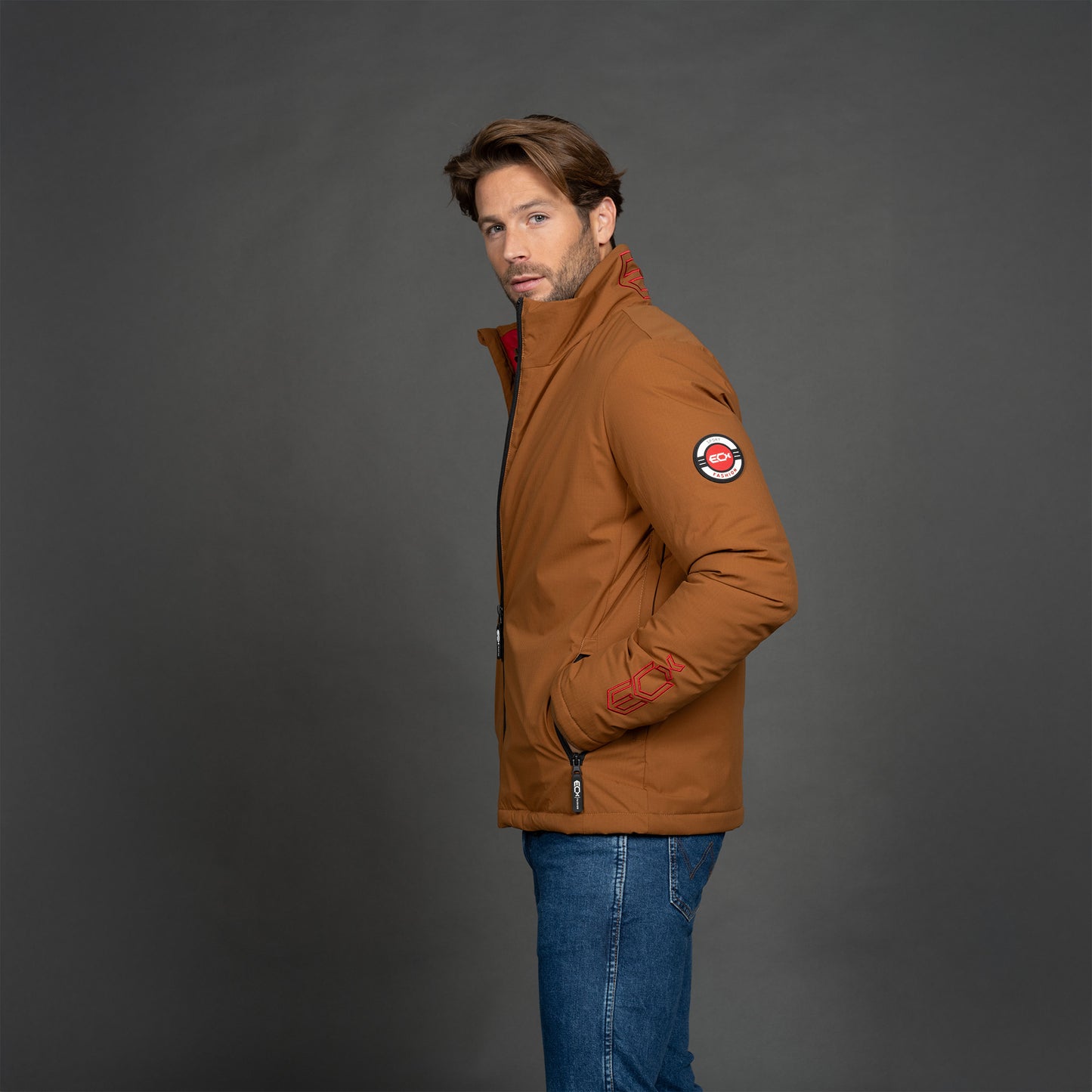 Men Outdoor Jacket bruin