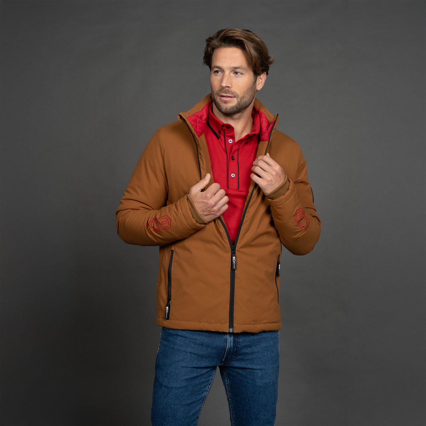 Men Outdoor Jacket bruin