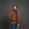 Men Softshell Jacket bruin