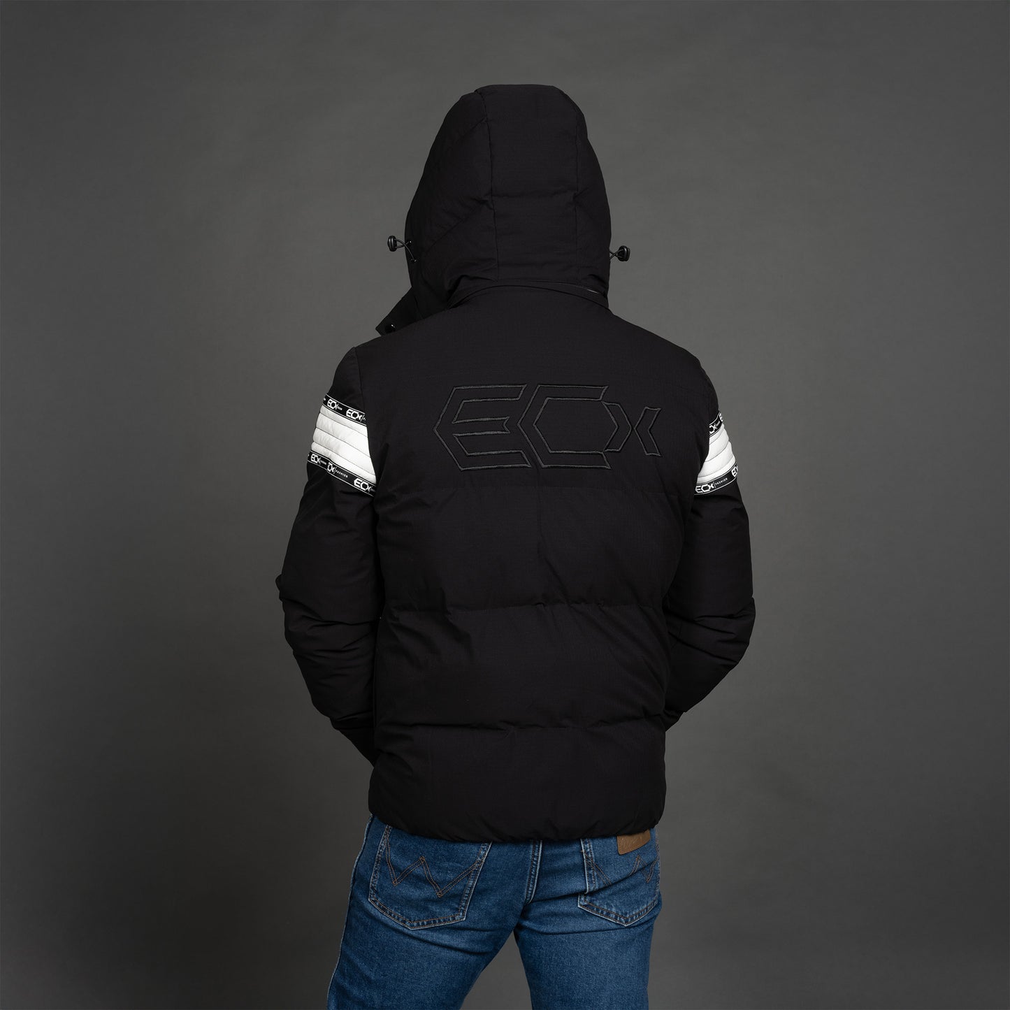 Men Short Jacket zwart