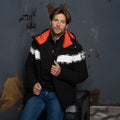 Men Short Jacket zwart